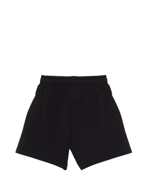 Bermuda unisex Moschino Kid Teen neri MOSCHINO KID-TEEN | HDQ020LDA2560100
